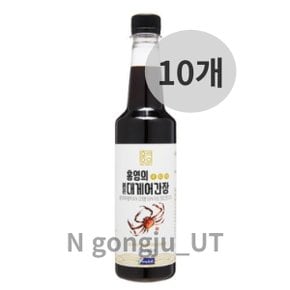 홍영의 만능간장 피쉬소스 붉은대게 어간장 500ml10개