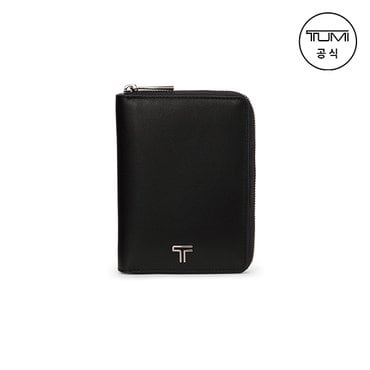 TUMI [TUMI KOREA] 벨덴 지퍼 어라운드 여권 케이스 블랙/건메탈_0197129DGM