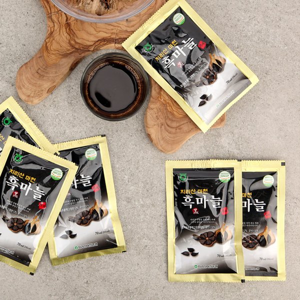 [지리산 마천농협] 지리산 마천골 흑마늘 진액 70mlx30포 / 흑마늘 즙