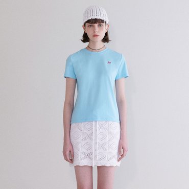 레이브 Logo Symbol T-shirt in S/Blue VW4ME051-21