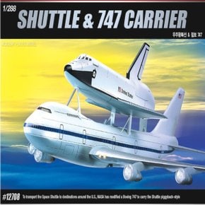 No80/우주왕복선-B747수송기 1/288스케일 프라모델