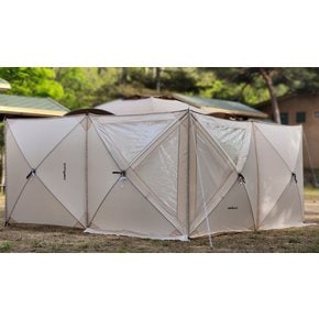 윈드스크린쉘터 170 캠핑 바람막이 캠핑용품 1인용쉘터 낚시텐트변신 TPU창