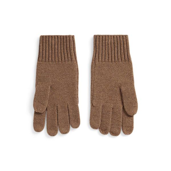 남성 플래그 인타르시아 울 블렌드 터치 글로브(MAPOHGS0J820322200)