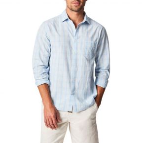 4541728 Billy Reid Pickwick Line Plaid Button-Up Oxford Shirt