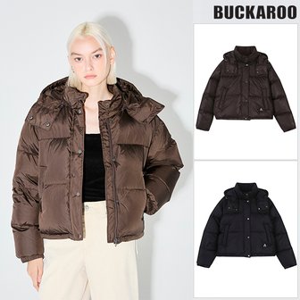 버커루 [여주점] 여성 후드 탈부착 숏다운 점퍼(B244DW740P)