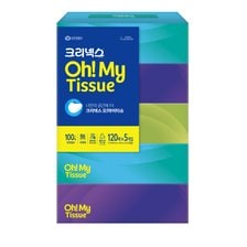 크리넥스 오!마이티슈 120매x5입