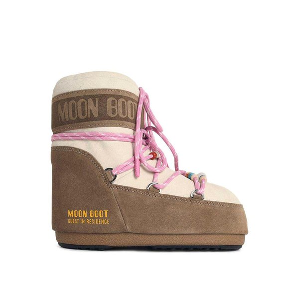 여성 부츠 베이지 스웨이드 로우 탑 1409730BL43 /8