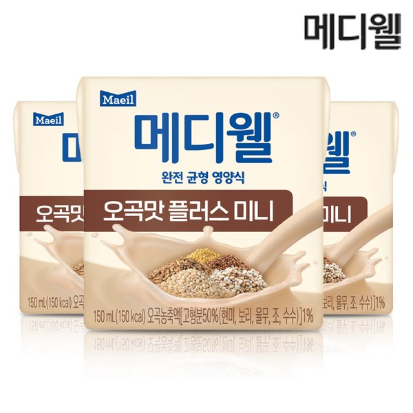 메디웰 건강한 오곡맛 미니 (150ml x 24팩)