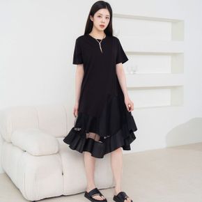시엘라 언발 시스루 프릴 원피스_P317457473