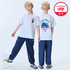 KIDS RIDER_아동 반팔티 8부 팬츠 셋업 NK9YF2603U