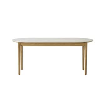  [추가할인][비밀혜택가]카르네 세라믹 타원형식탁 1800_내추럴