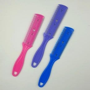 머리 커트칼 헤어 컷트칼 빗칼 커트빗 칼빗 숱가위 층내기 헤어가위 틴닝가위