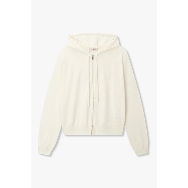 후디드 울 니트 집업 IA16146002106