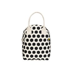 [플러프] Zipper Lunch Bag (Dot Black + White)_UFL2356010