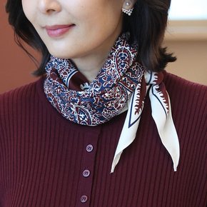 A42381 클레시컬 빅페이즐 사각 스카프 엄마 선물