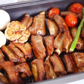 국내산 한돈 수제 양념 쪽갈비 700g 1팩 캠핑 요리