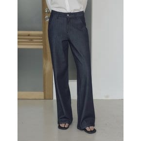 [기장선택] 논페이드 생지 와이드 데님 슬랙스