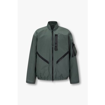 ARMANI EXCHANGE AX 남성 포켓 포인트 시어서커 자켓(A414110011)다크 카키