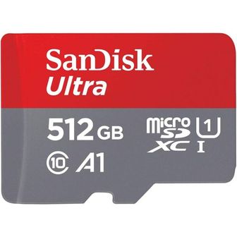  영국 샌디스크 512 SanDisk Ultra GB microSDXC Memory Card SD Adapter with A1 App Performanc