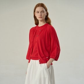 / [WOUT24002] Ginger cardigan / ver. loose red