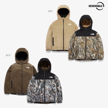 노스페이스키즈 NJ3NQ61 키즈 노벨티 RVS 눕시 패딩 후디 KS NOVELTY RVS NUPTSE PADDING HOODIE