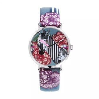  FURLA 훌라 지아다 프린트 레더 시계 R4251108510