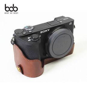 bob SONY 소니 A6500 카메라 가죽 속사 하프 케이스