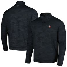 [해외] 피터밀러 남성 골프상의 TOUR Championship Peter Millar Perth CamoQuarter-Zip Top - B