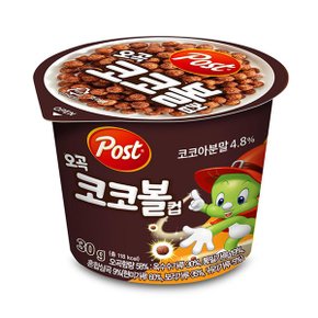 동서식품 포스트 오곡 코코볼컵 30g x 12개