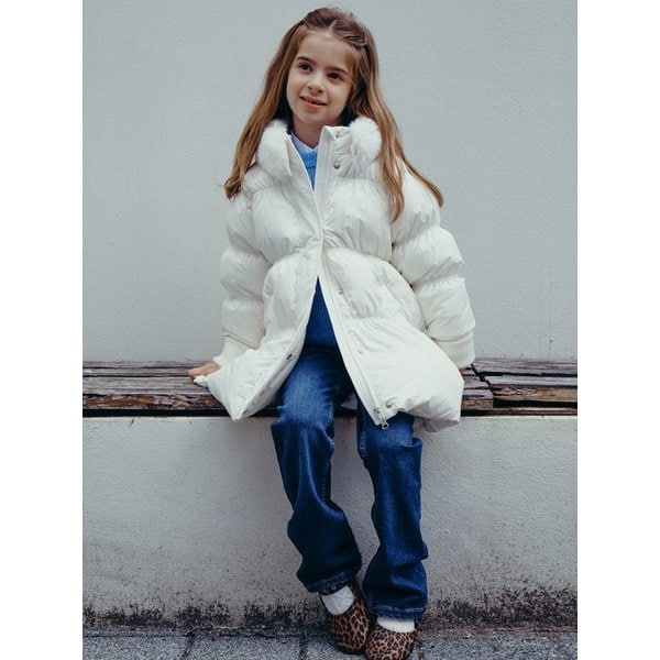 [KIDS] Shirring Down Jacket