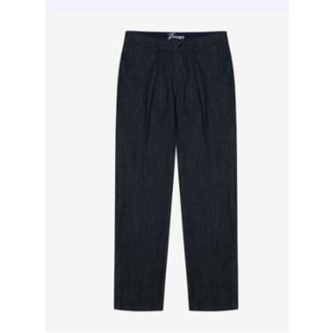 파렌하이트 [FAHREN] 25S/S  린넨 라이크 쿨맥스 데님 (FKFAA4252-BK)