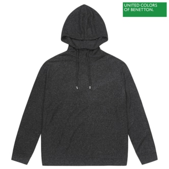 베네통 Loose fit hooded t-shirt 2F_3JLVD2009_700