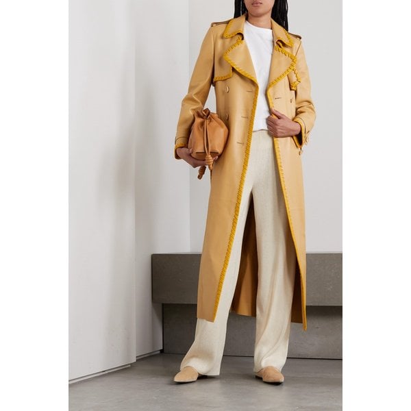 Beirut Cashmere And Silk-blend Pants 베이지