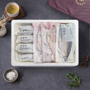 [9/21일 10시 결제건까지 명절전배송] 신세계 프리미엄 3종 세트 1.6kg(갈치600g*1미,옥돔230*2미,고등어180*3미/신세계가방 포장)