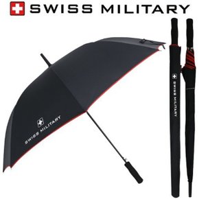 [스위스 밀리터리] 70 자동 레드 바이어스 장우산