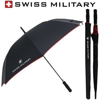 스위스밀리터리 [스위스 밀리터리] 70 자동 레드 바이어스 장우산