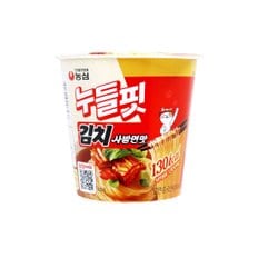 농심 누들핏 김치사발면맛 37.5g