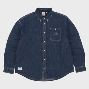 OCEAN DENIM POCKET SHIRT [3 COLOR]