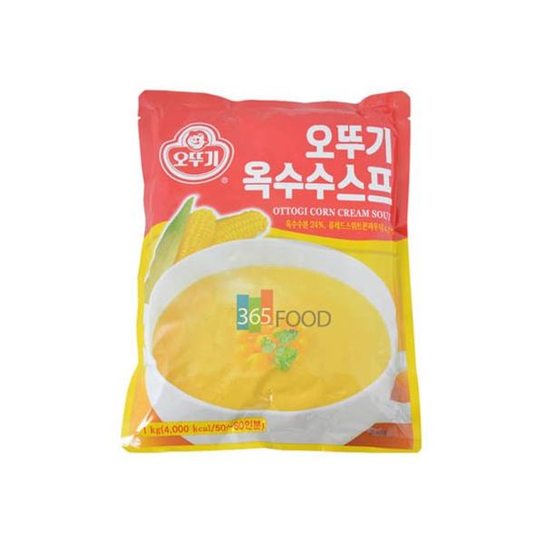 크림 즉석 오뚜기 간편한 옥수수스프 1kg