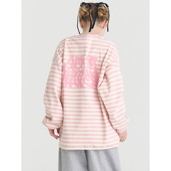 오실롯주니어 [봄 신상]  F6 피그 웨이브 ST 긴팔티 (핑크)