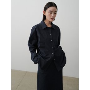 Open Collar Shirts_Navy