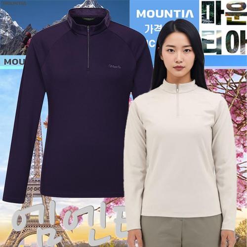 [마운티아] 25년 여성 멜로우집업티셔츠2 기모(1)