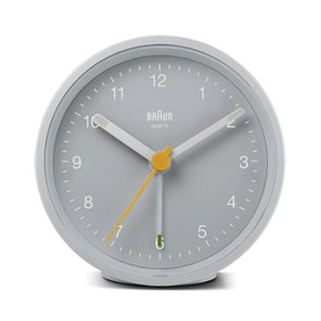 브라운 무소음 미니탁상시계 BC12G 라이트.스누즈알람 BRAUN 정품