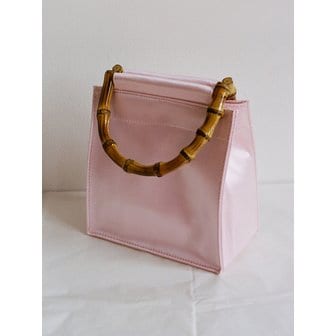 home of hai BAMBOO BAG LIGHT PINK