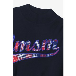 SABY - LETTERING SWEATER_NAVY_LRVA1PO08WNV10