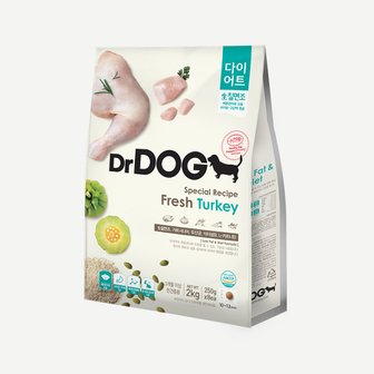 닥터독 다이어트 사료2kg