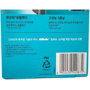 마하3 메뉴얼 면도기 3중날 1업 1개