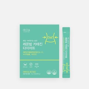 [이로아 ]레몬밤 카테킨 다이어트 (6g*30포) [건강기능식품] -5박스