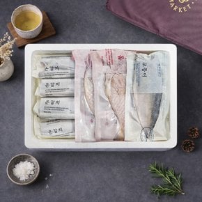 [9/21일 10시 결제건까지 명절전배송] 신세계 VIP 3종 세트 1.7kg(갈치700g*1미,옥돔230g*2미,고등어180g*3팩/신세계가방 포장)