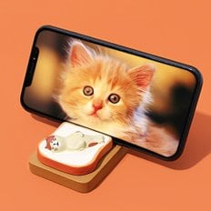 식빵 고양이 스마트폰 거치대 핸드폰거치대